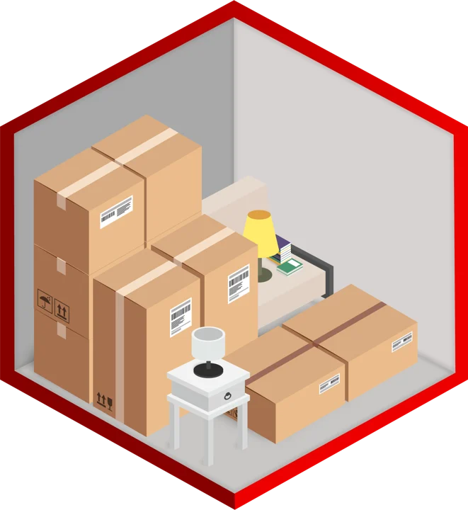 10 x 10 storage unit